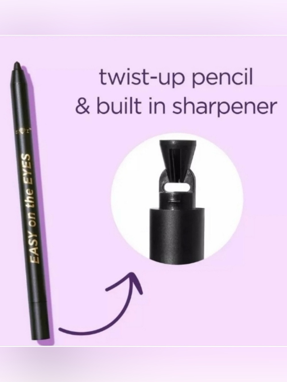 Tarte Sugar Rush Easy on the Eyes Clay Liner Bronze NIB Waterproof Eyeliner - Picture 4 of 6